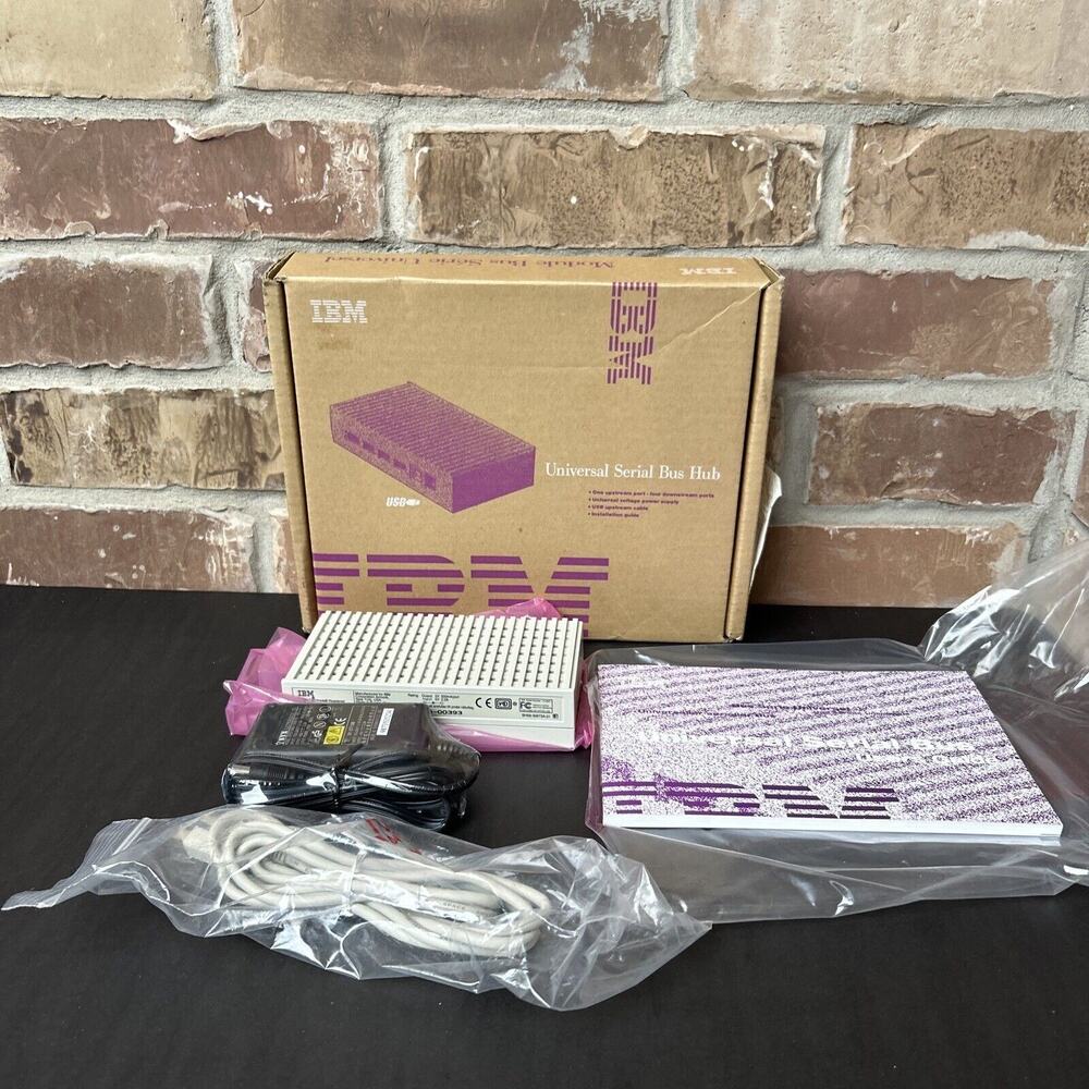 IBM 4-way Universal Serial Bus USB 11L2920 Upstream/ Downstream Ports Open Box